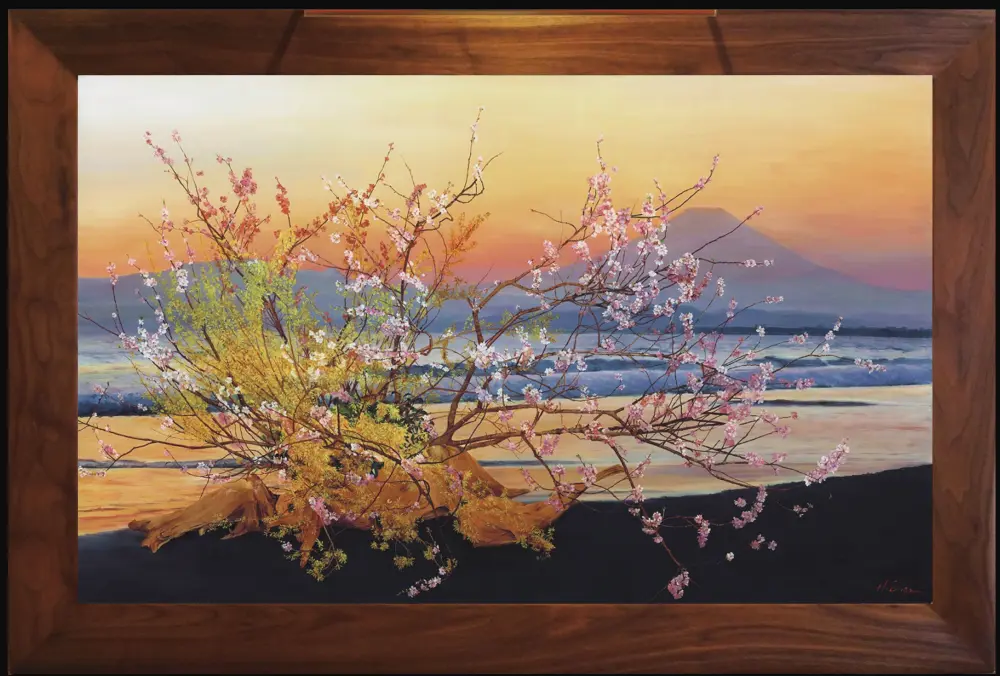 假屋崎省吾とのコラボレーション作品「永遠の桜」