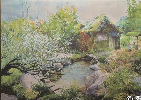 里山の暮らし（通常光）